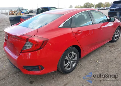 2016 Honda Civic Lx из США, поврежденный, VIN 2HGFC2F50GH552539